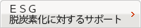 ESG　脱炭素化に対するサポート